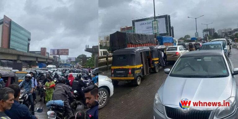  कल्याण-शील मार्ग पर लगा भारी जाम;  मनसे ने साझा किए प्रत्यक्ष अधिकारियों, ठेकेदारों की संख्या 
