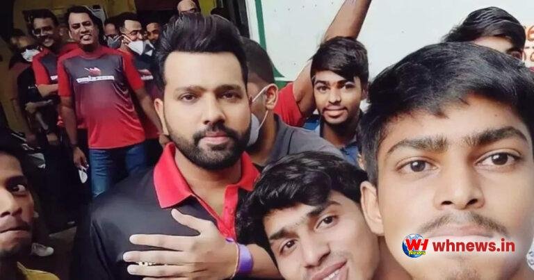 रोहित शर्मा आए, देखा तो सिर मारकर भाग गए, देखें वीडियो में क्या हुआ 
