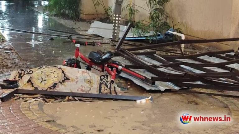 आंधी-तूफान ने मचाई तबाही