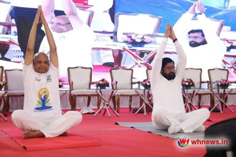 ‘योग’ के बहाने शिंदे ने संयोग को दोहराया