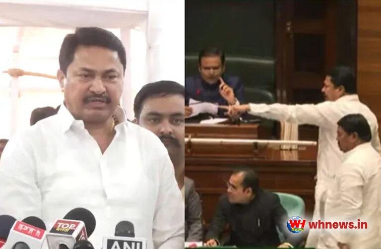 नाना पटोले विधानसभा से 1 दिन के लिए सस्पेंड