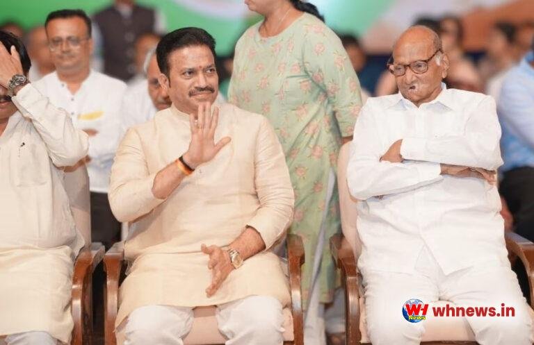 शशिकांत शिंदे  एनसीपी (एसपी) के बने महाराष्ट्र अध्यक्ष