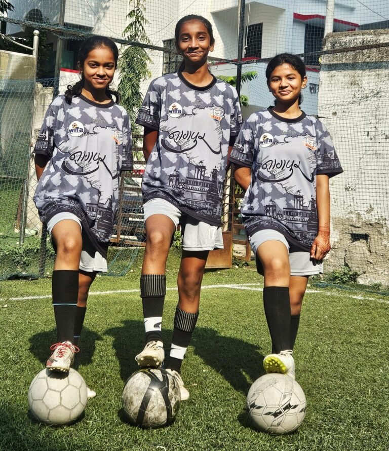 नोबेल स्पोर्ट्स अकॅडमीच्या बालिकांची एनडीएफए इंटर डिस्ट्रिक्ट फुटबॉल स्पर्धेसाठी निवड